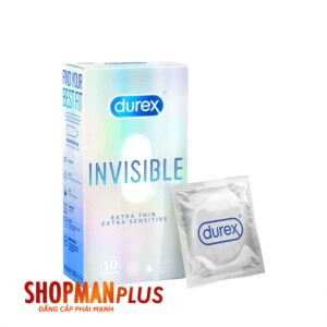 Bao cao su Durex Invisible Extra Thin Extra Sensitive - ảnh 1