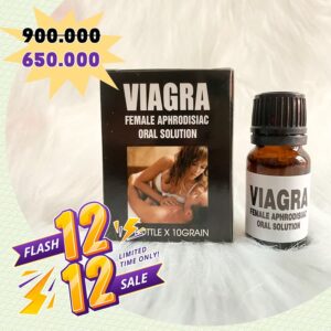 Flash Sale 12/12: Nước kích dục Viagra nam nữ chính hãng