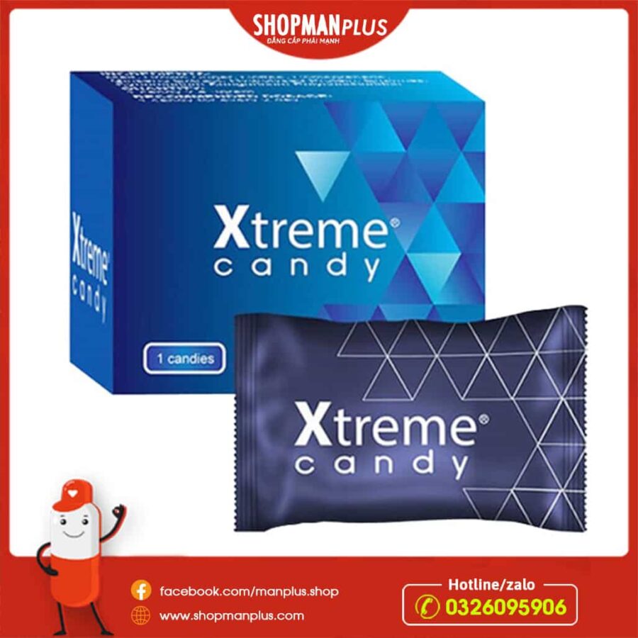 Kẹo sâm Xtreme Candy hộp 30 - Tăng cường sinh lý, tăng đề kháng, kéo dài thời gian