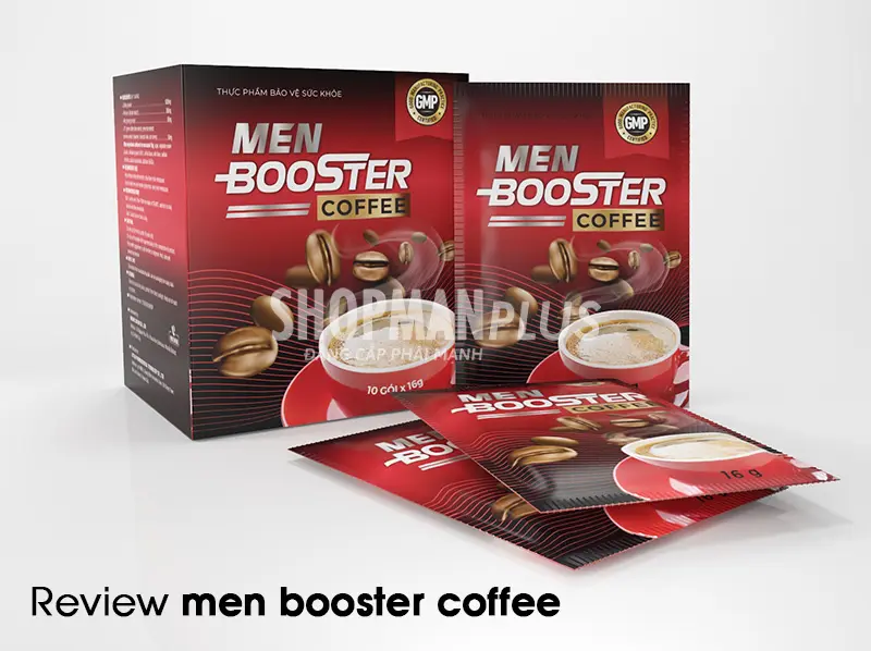 Review cà phê sinh lý Men Booster Coffee ảnh 2