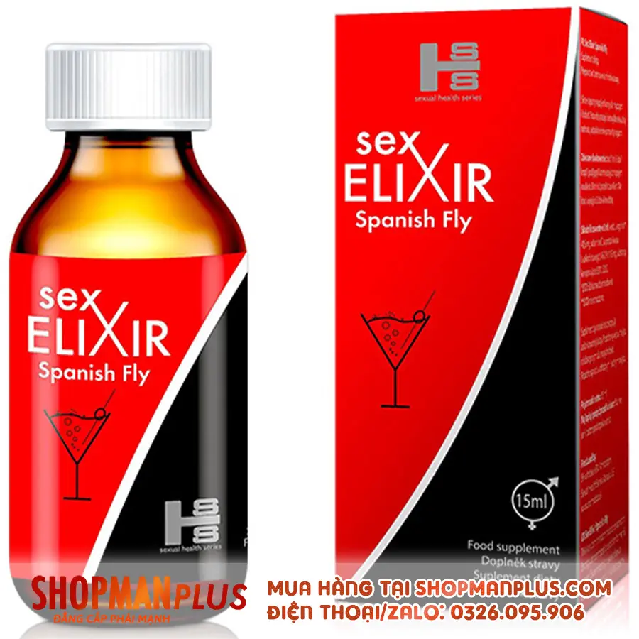 Thuốc Kích Dục Nam Sex Elixir Spanish Fly - ảnh 2