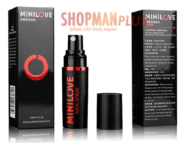Minilove Men Spray - Thuốc xịt chống xuất tinh sớm giá rẻ