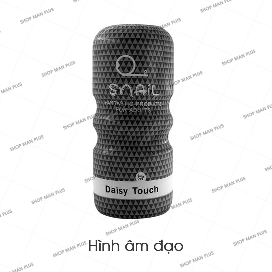 Cốc thủ dâm Snail hình âm đạo - màu đen - SNAIL3LD