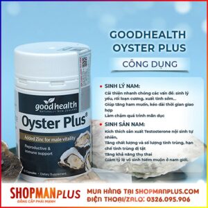 Công dụng của Oyster Plus GoodHealth