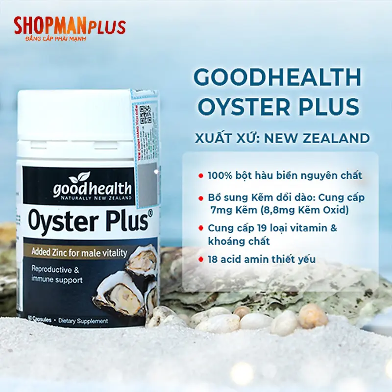 Hàu biển Oyster Plus New Zealand