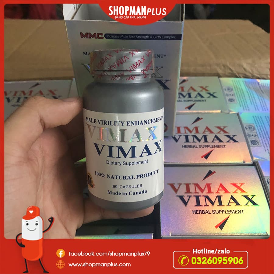 Bán thuốc Vimax chính hãng 100%