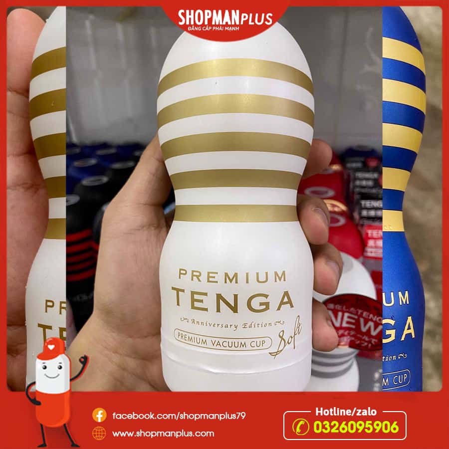 Cốc thủ dâm Tenga Premium White