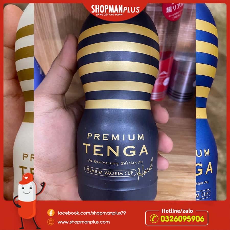 Cốc thủ dâm Tenga Premium Black