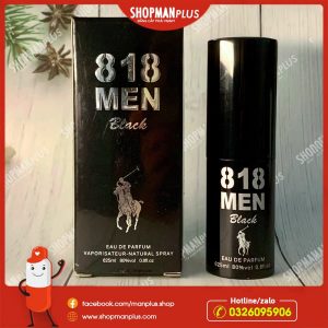 Nước hoa kích dục nữ 818 MEN black (shopmanplus.com) - ảnh 2