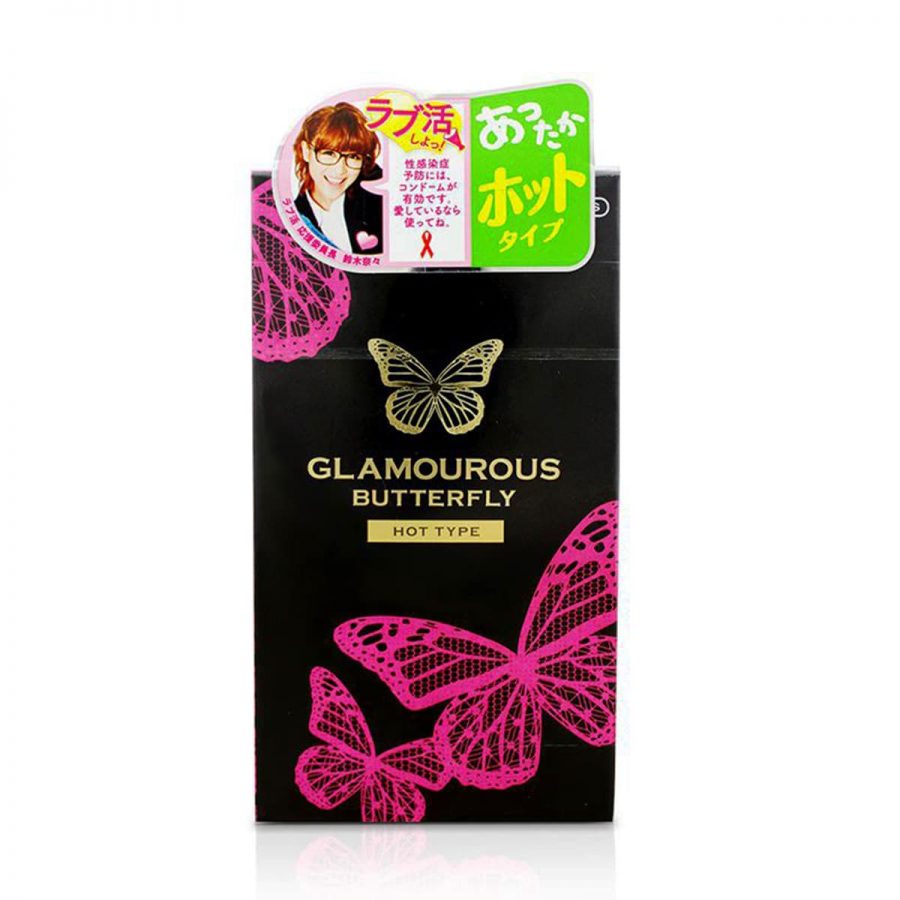 Bao cao su nhật Jex Glamourous butterfly Hot Type - ảnh 2