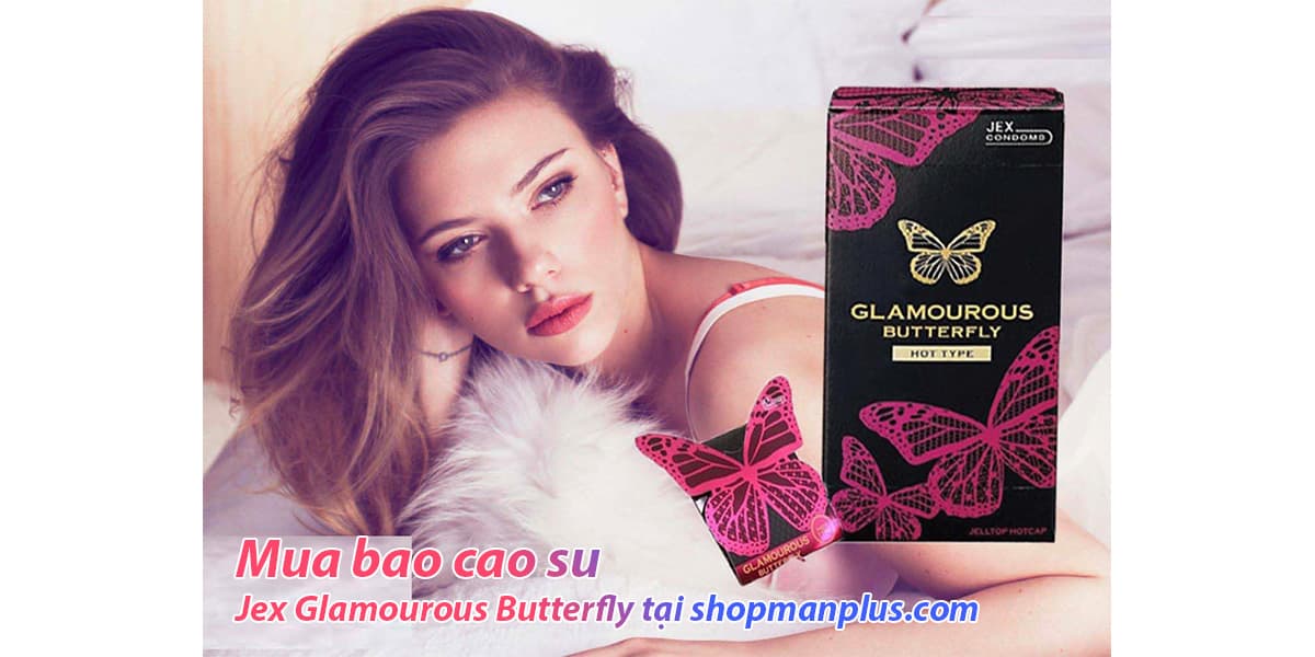 Bao cao su nhật Jex Glamourous butterfly Hot Type - ảnh 4