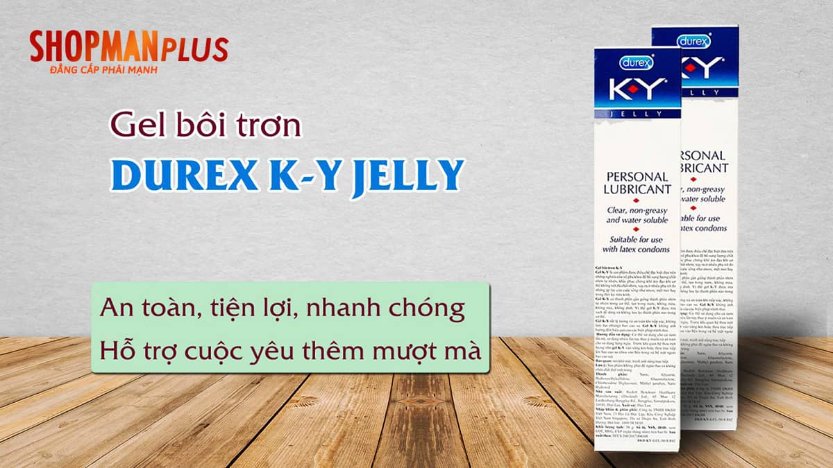 Gel bôi trơn Durex KY Jelly 50ml - ảnh 3