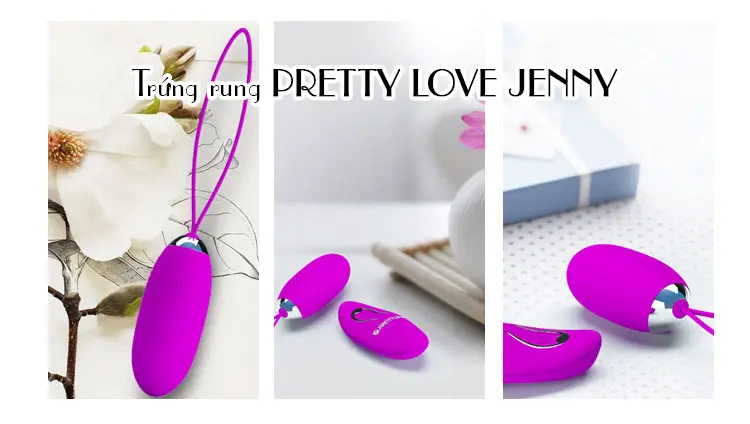 Trứng rung không dây Pretty Love Jenny 4