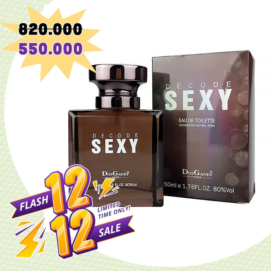 Flash Sale 12/12: Nước hoa kích dục nữ Sexy Decode